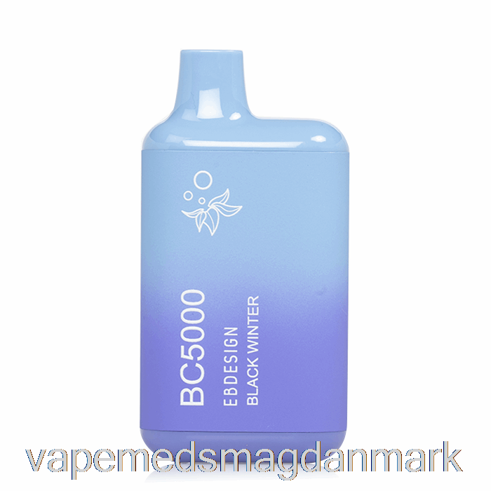 Vape Med Smag Bc5000 Engangs Sort Vinter
